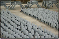 Невский завод ТРУБОДЕТАЛЬ отгрузил очередную партию опор ОСТ 36-146-88 и Серии 5.903-13 в. 8-95 для нефтеперерабатывающего комбината.