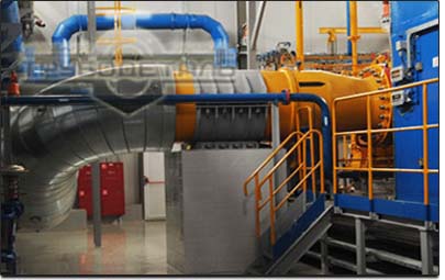 Схема обвязки ГПА