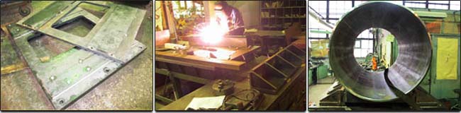 Изготовление разгрузочной опоры