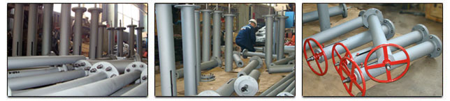 Колонки управления задвижками